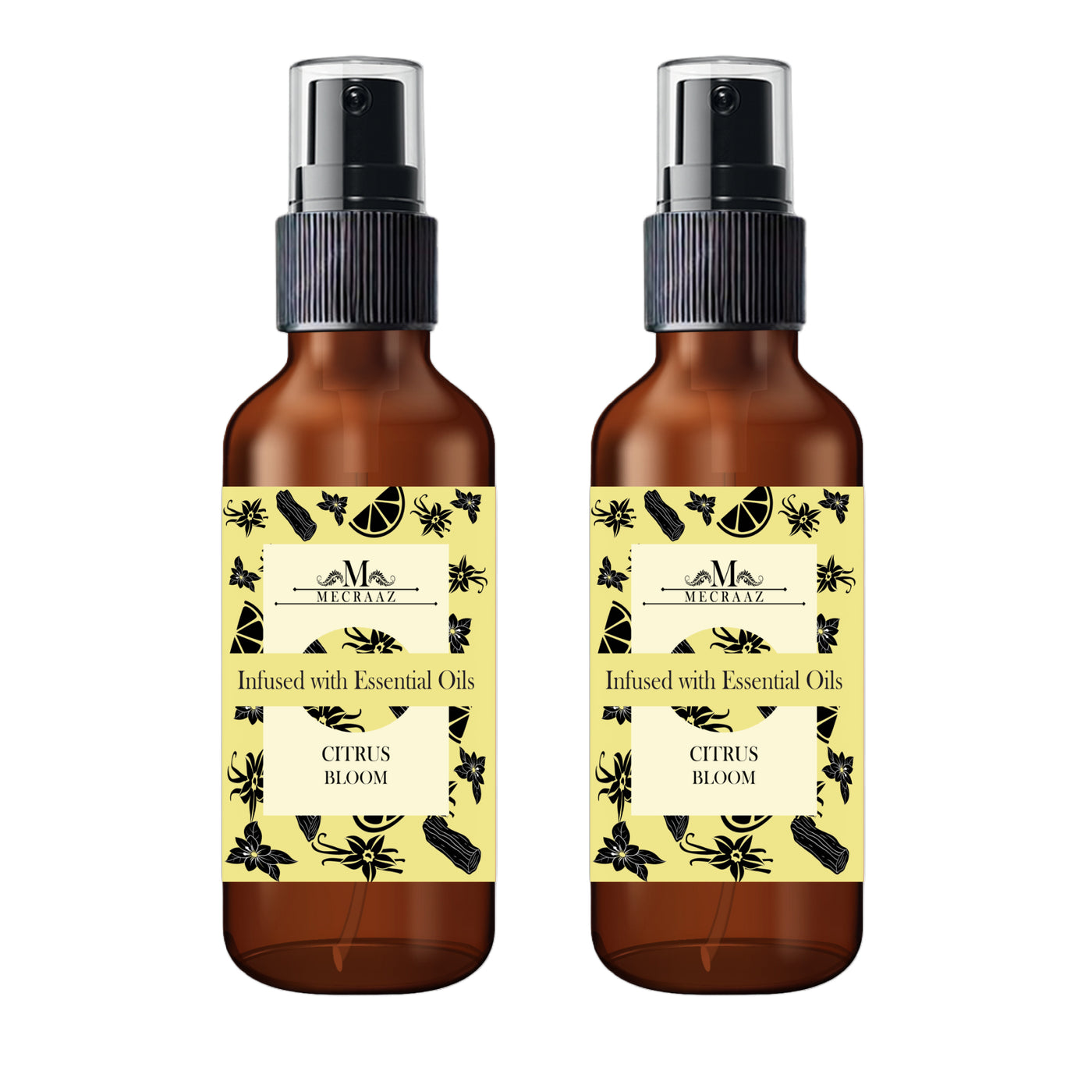 Citrus Bloom Room Spray 200ml(Pack of 2 x 100ml)