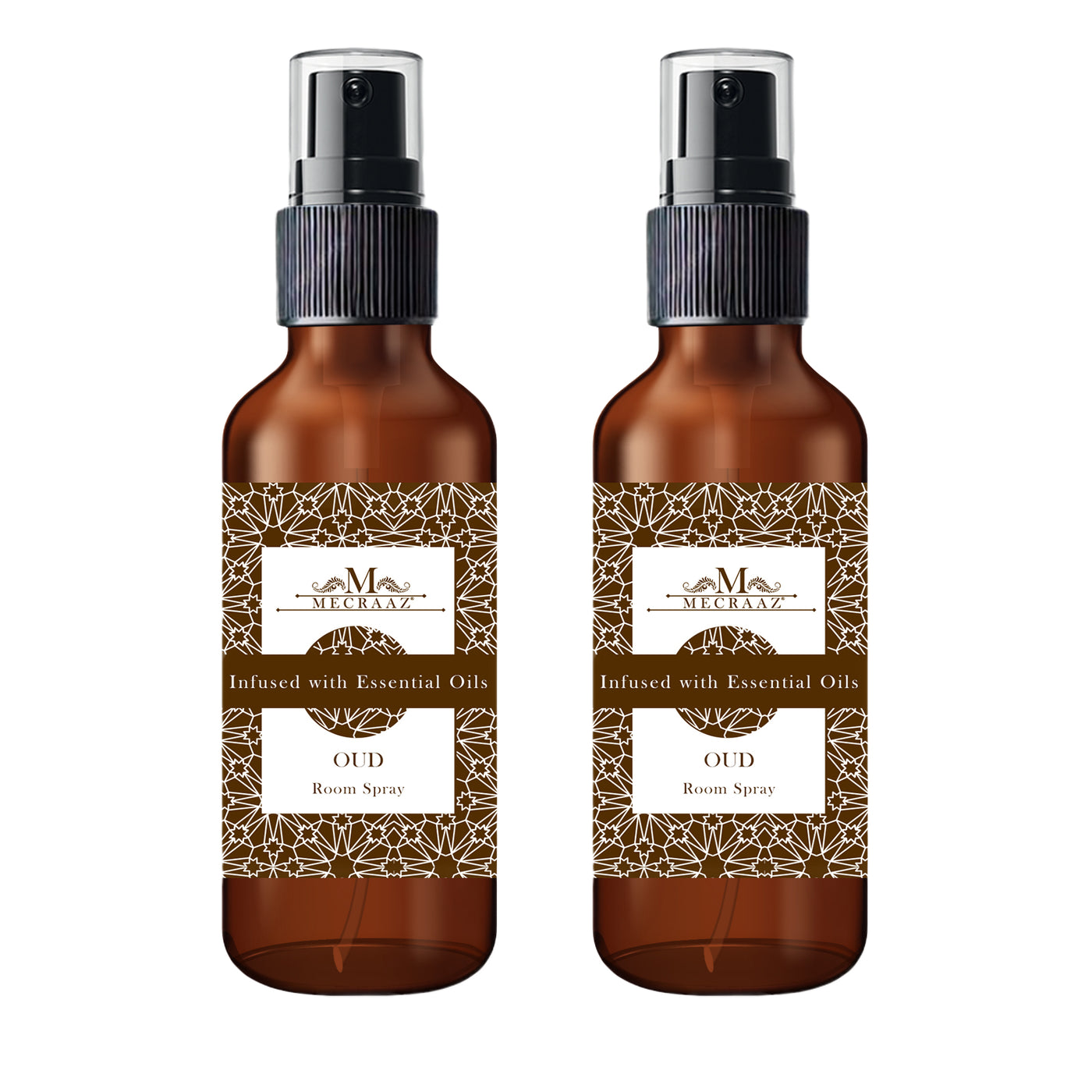 Oud Scented Room Spray 200ml(Pack of 2 x 100ml)
