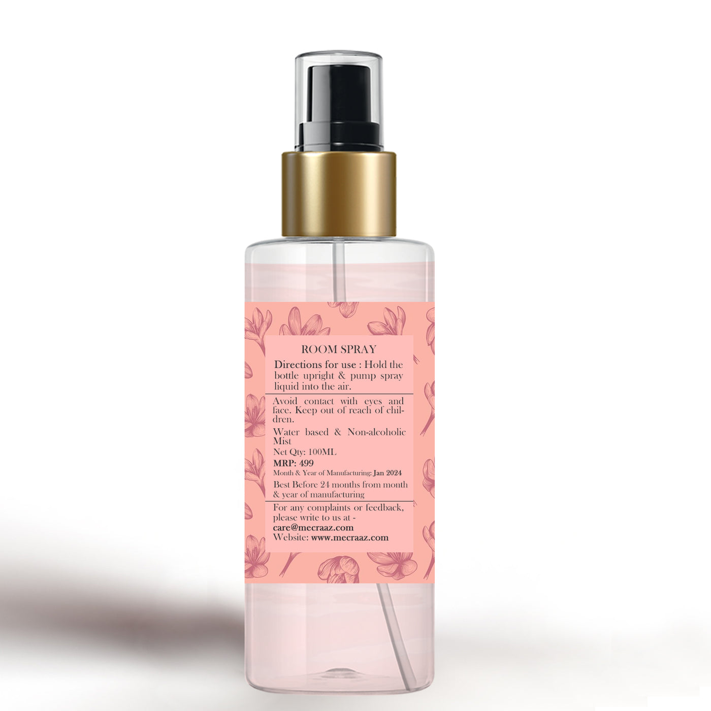 Room Spray - Saffron Fragrance