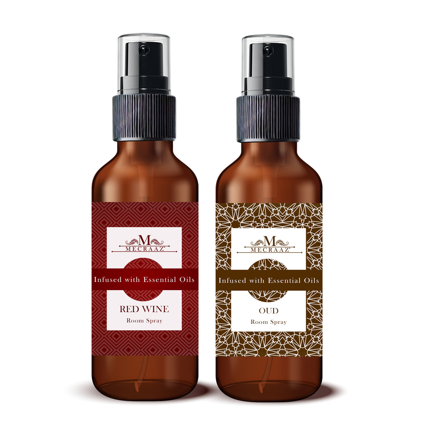 Oud and Red Wine Room Spray combo