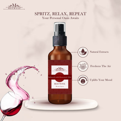 Saffron and Red Wine Room Spray combo(100ml each)