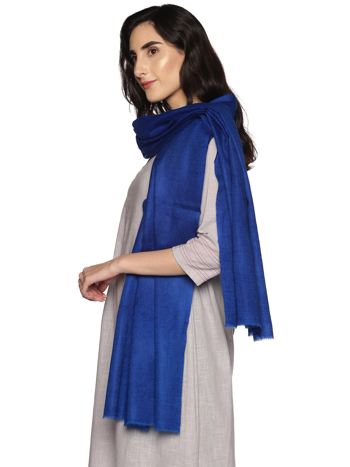 Royal Blue Pashmina Stole