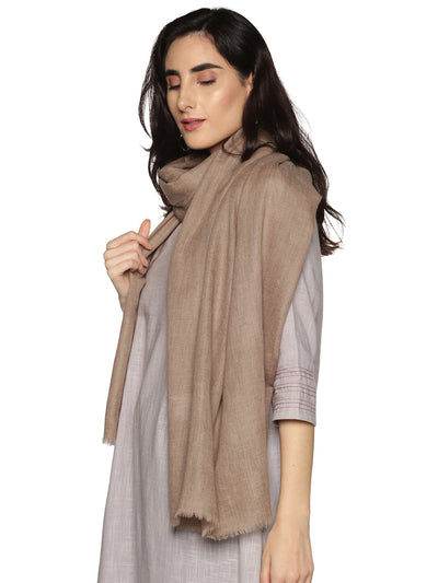 Beige Pashmina Stole