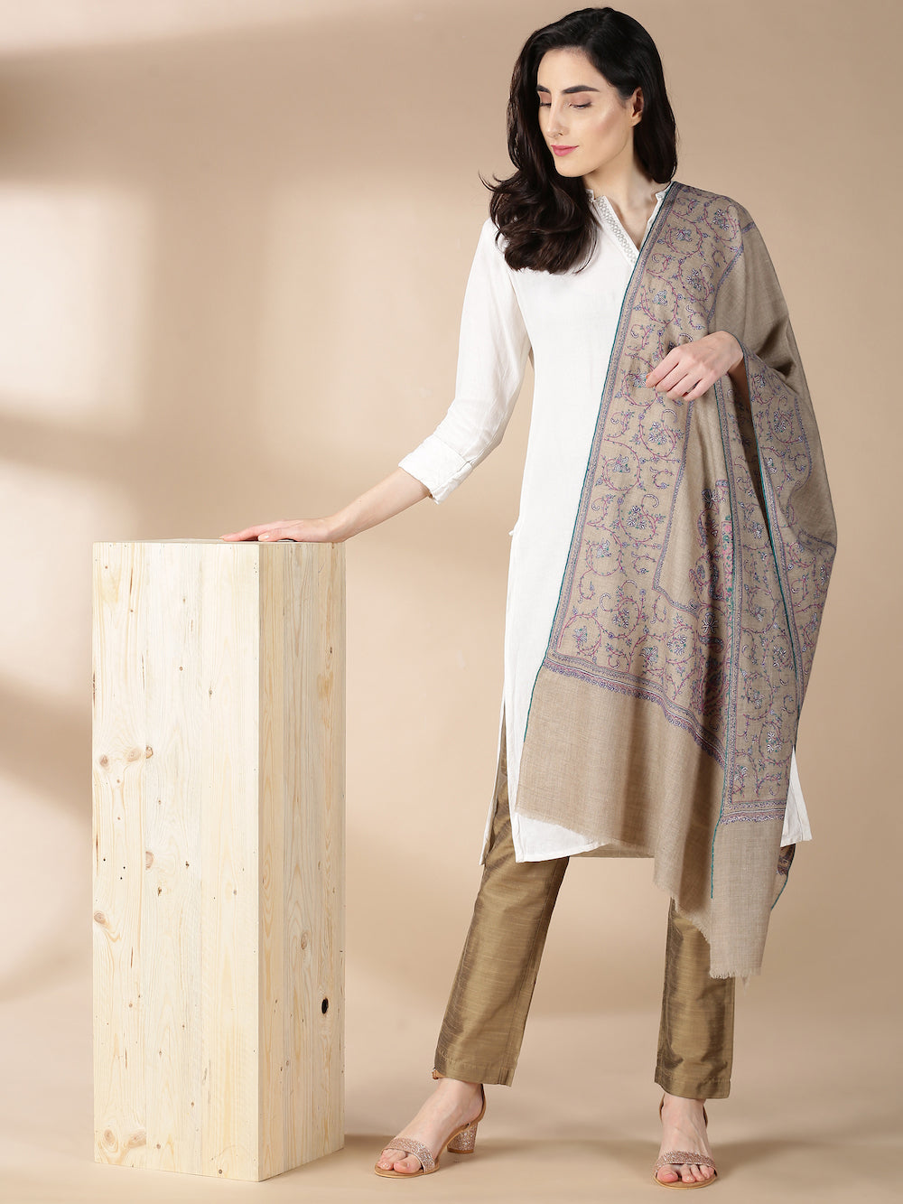 The Vintage Garden Pashmina