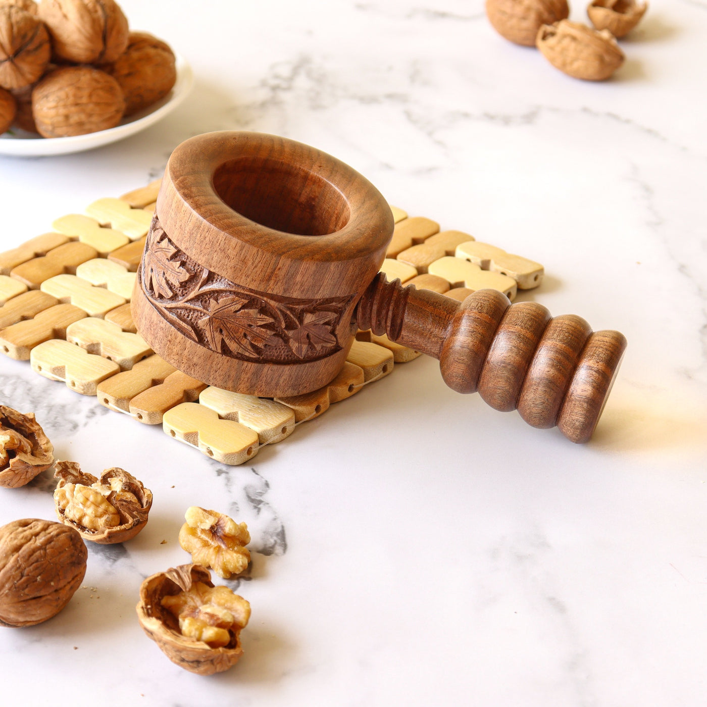 Walnut wooden Nut cracker